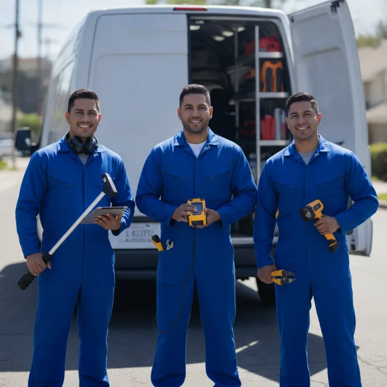 Detección de Fugas de Agua equipo en Pabellon de Arteaga
